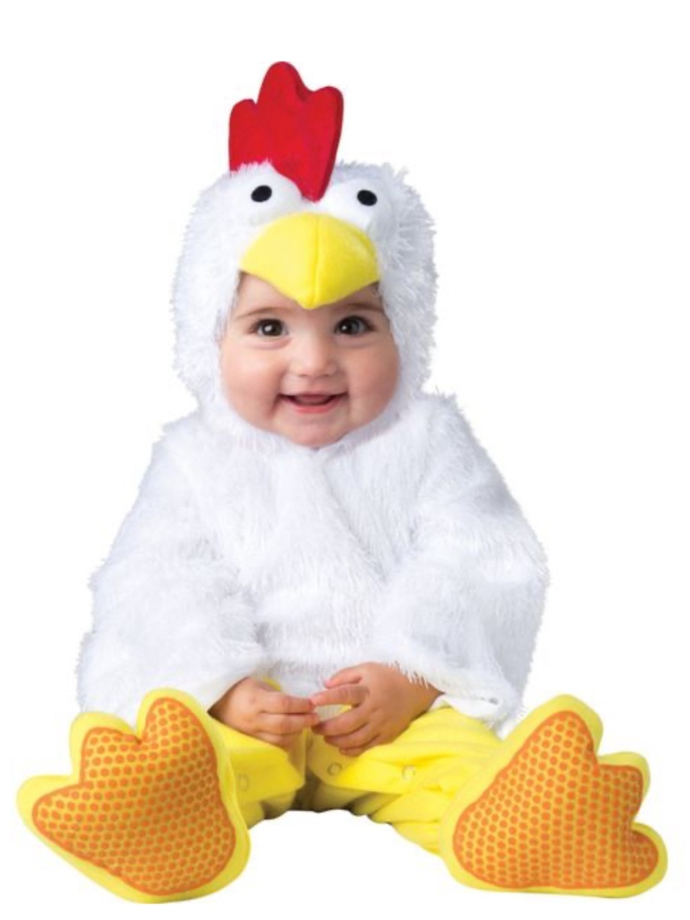 50%offw❤️Baby Chicken Halloween Costume 6-12m NWT damaged pkg